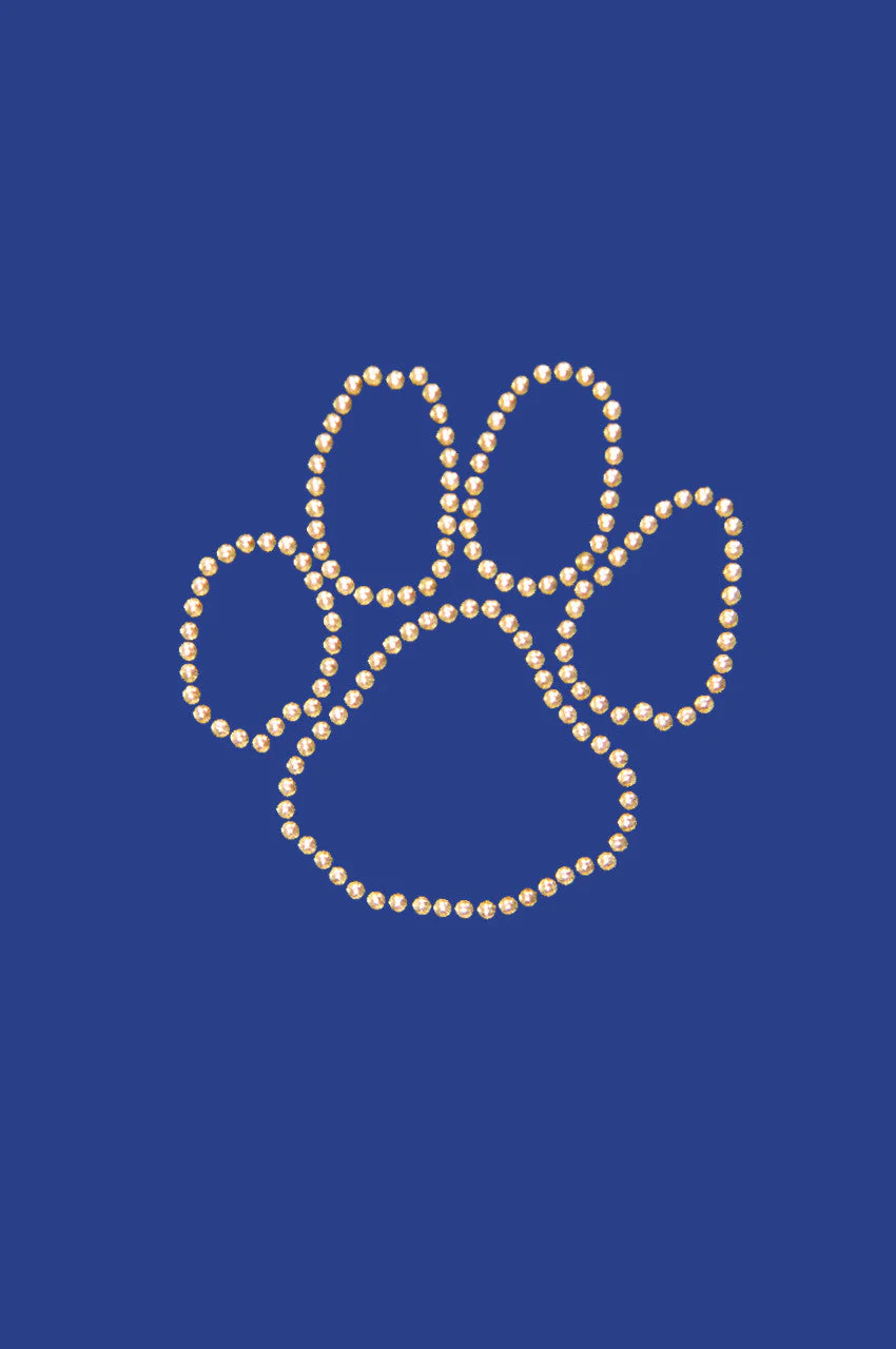 Paw (Gold Nailheads) bandana - Image 7
