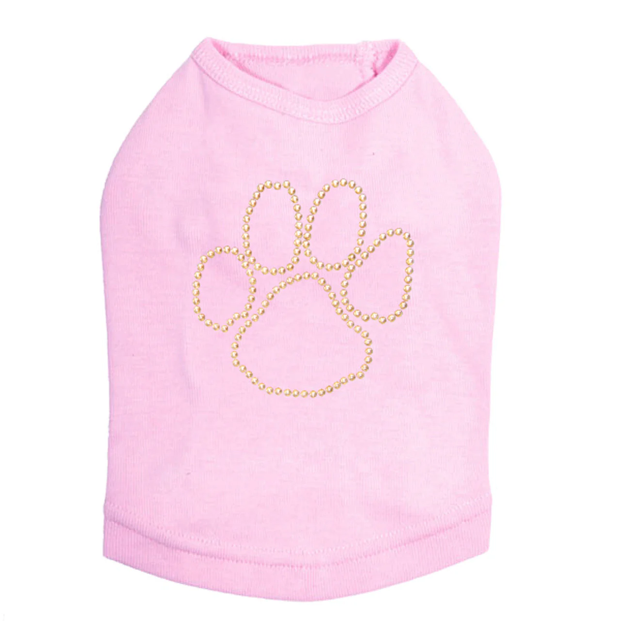 Paw (Gold Nailheads) - Dog Tank - Image 7