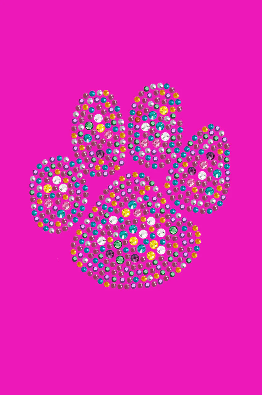 Paw (Multicolor) bandana - Image 2