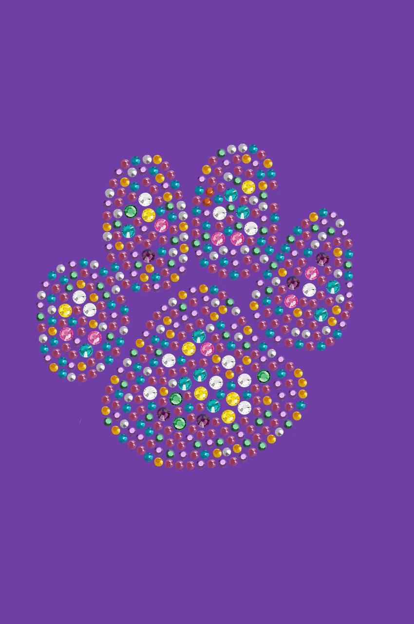 Paw (Multicolor) bandana - Image 7