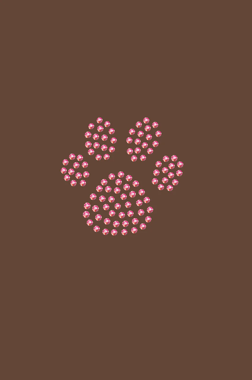 Paw (Pink Rhinestuds) bandana - Image 10