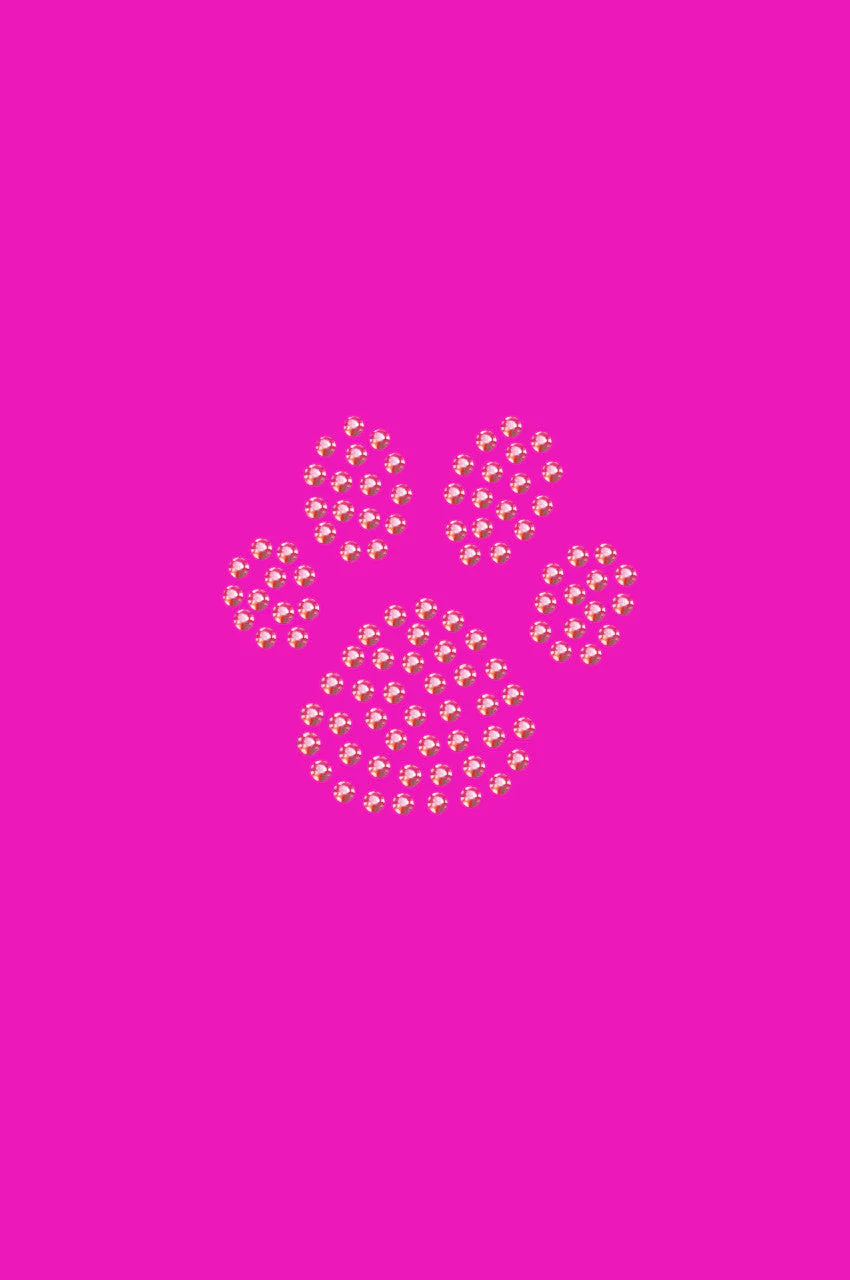 Paw (Pink Rhinestuds) bandana - Image 11