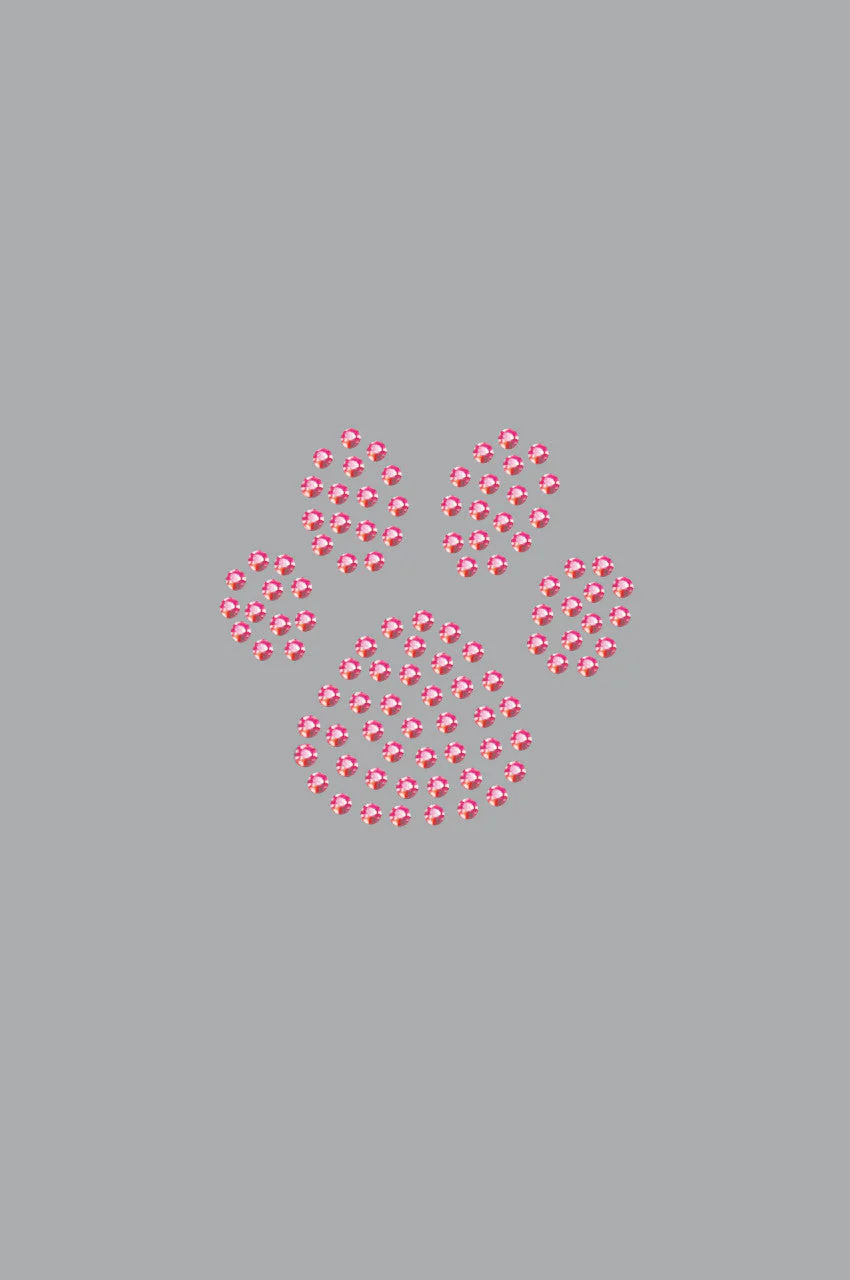 Paw (Pink Rhinestuds) bandana - Image 14
