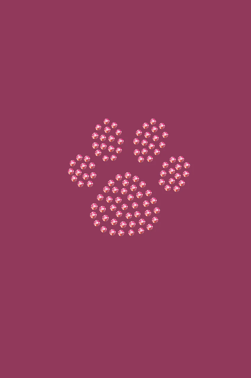 Paw (Pink Rhinestuds) bandana - Image 16
