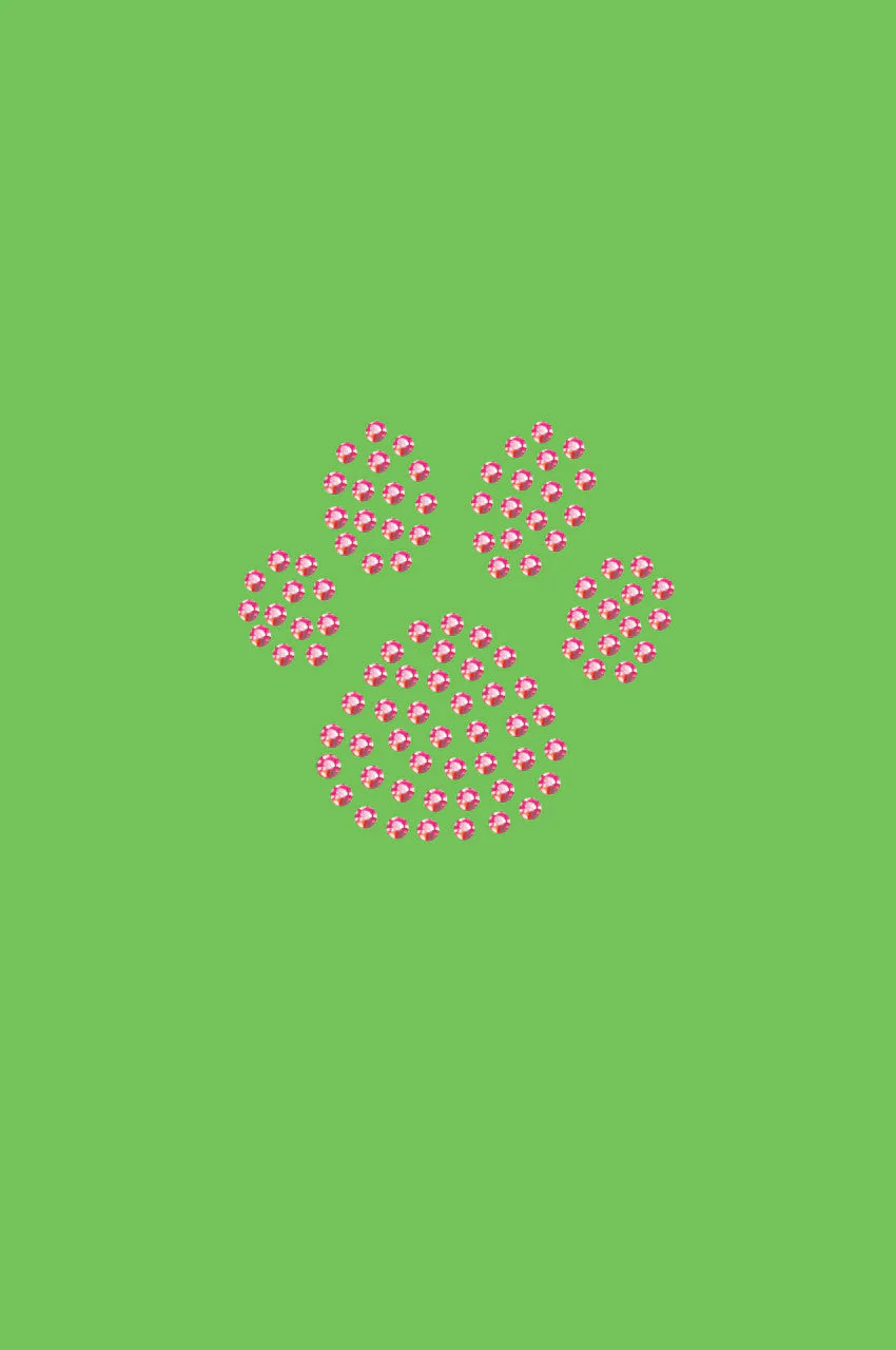 Paw (Pink Rhinestuds) bandana - Image 2