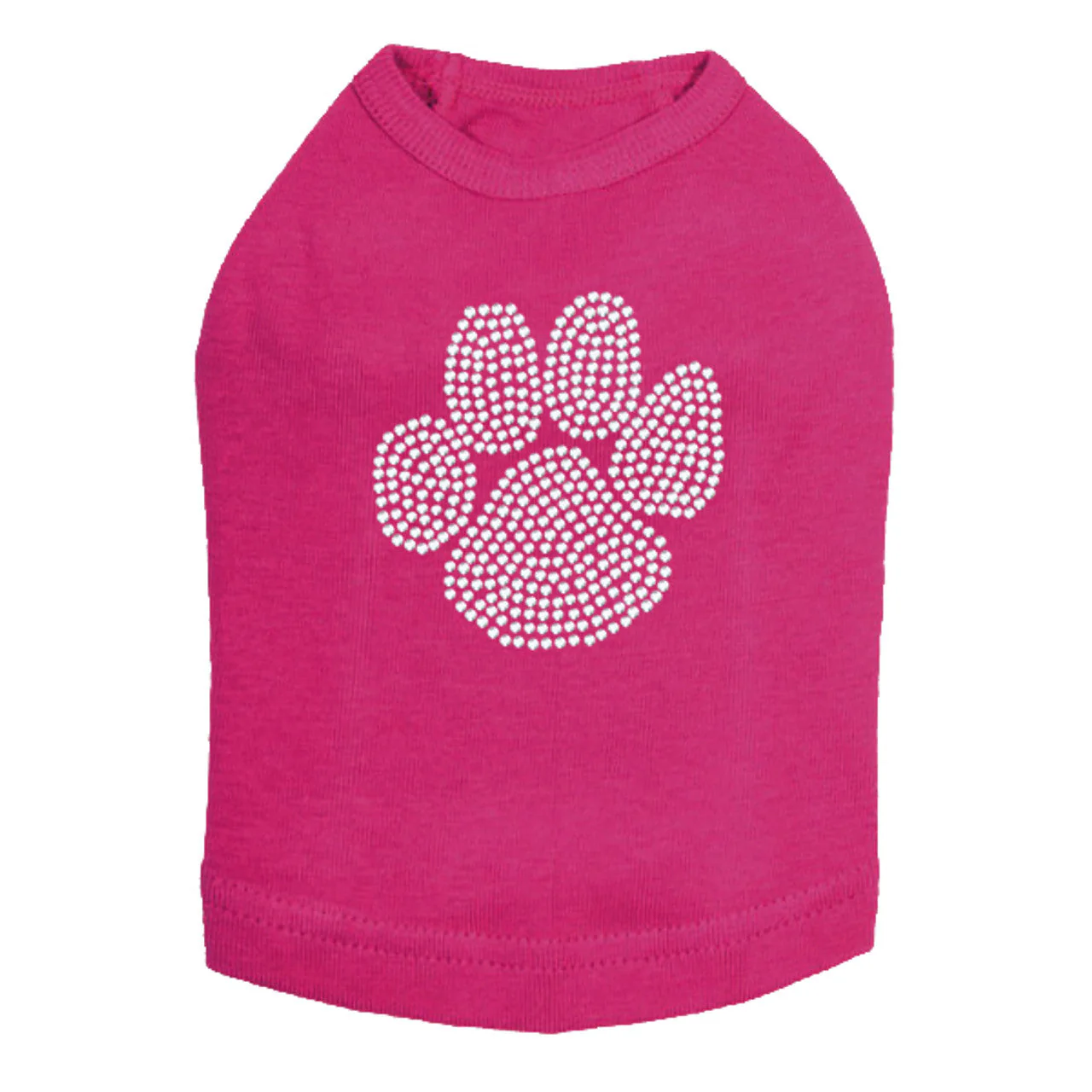 Paw (Rhinestone) - Dog Tank - Image 13