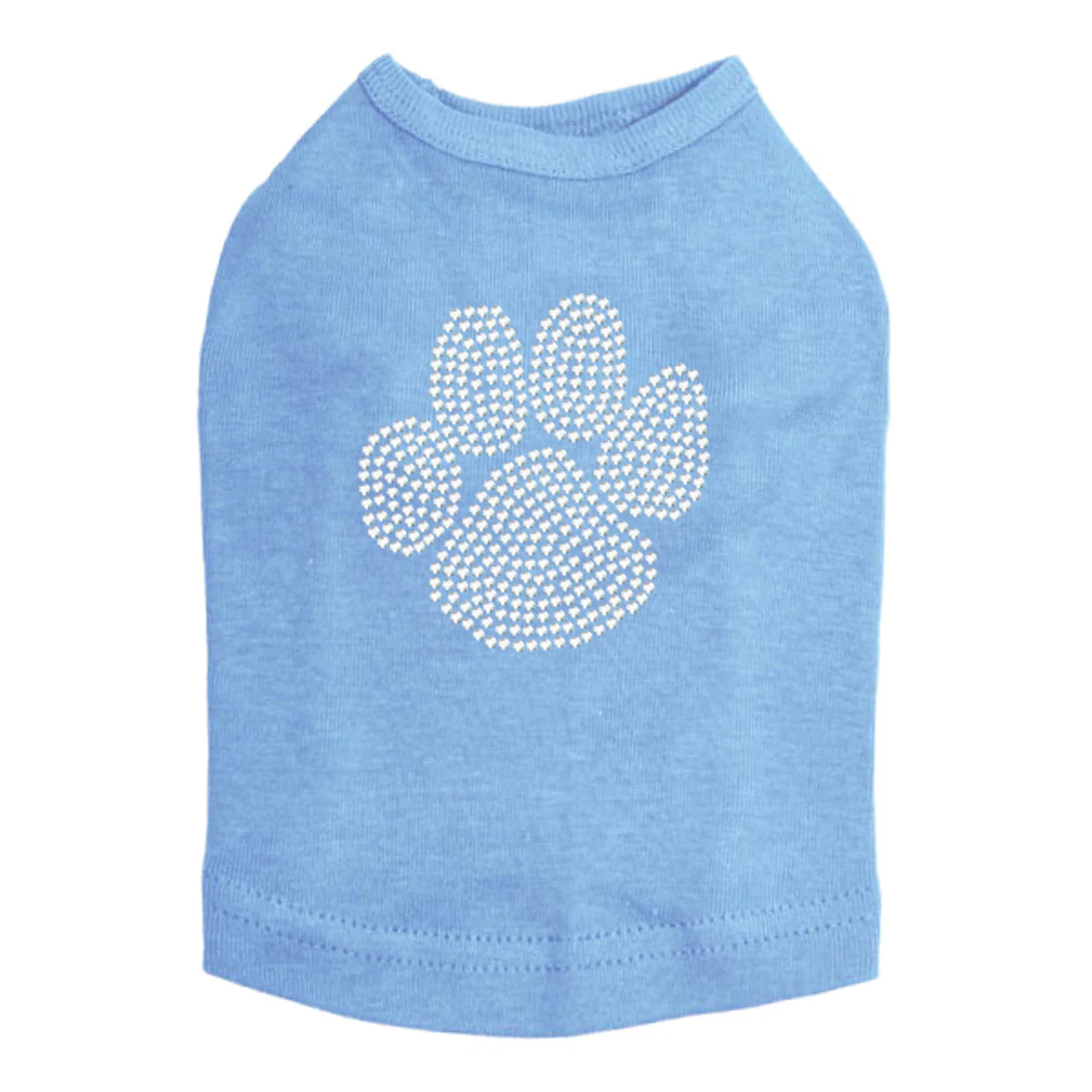 Paw (Rhinestone) - Dog Tank - Image 2