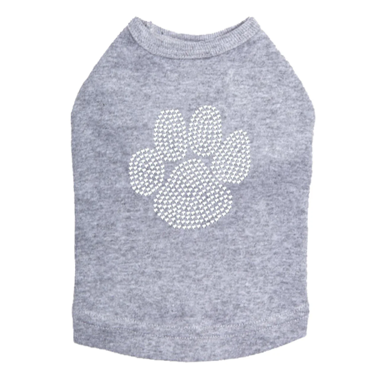 Paw (Rhinestone) - Dog Tank - Image 5