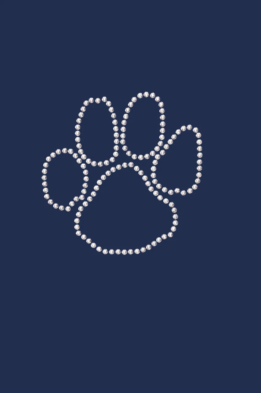 Paw (Silver Nailheads) bandana - Image 3