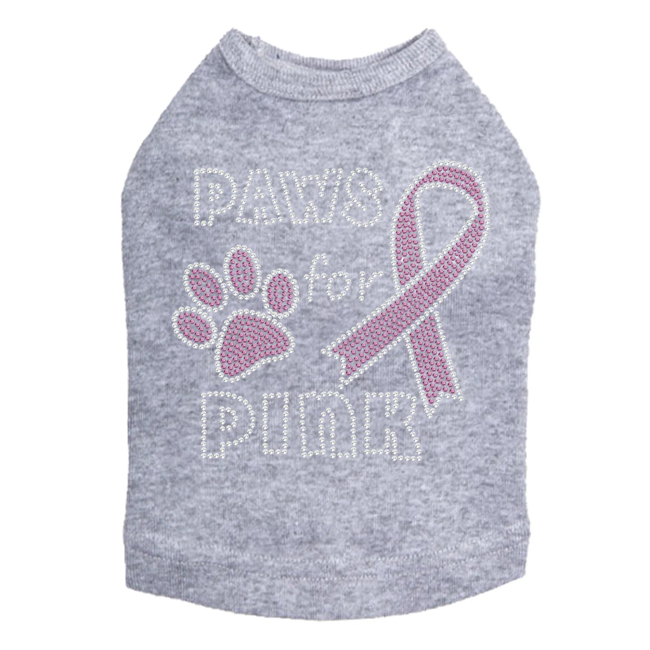 Paws for Pink - Dog Tank - Image 2