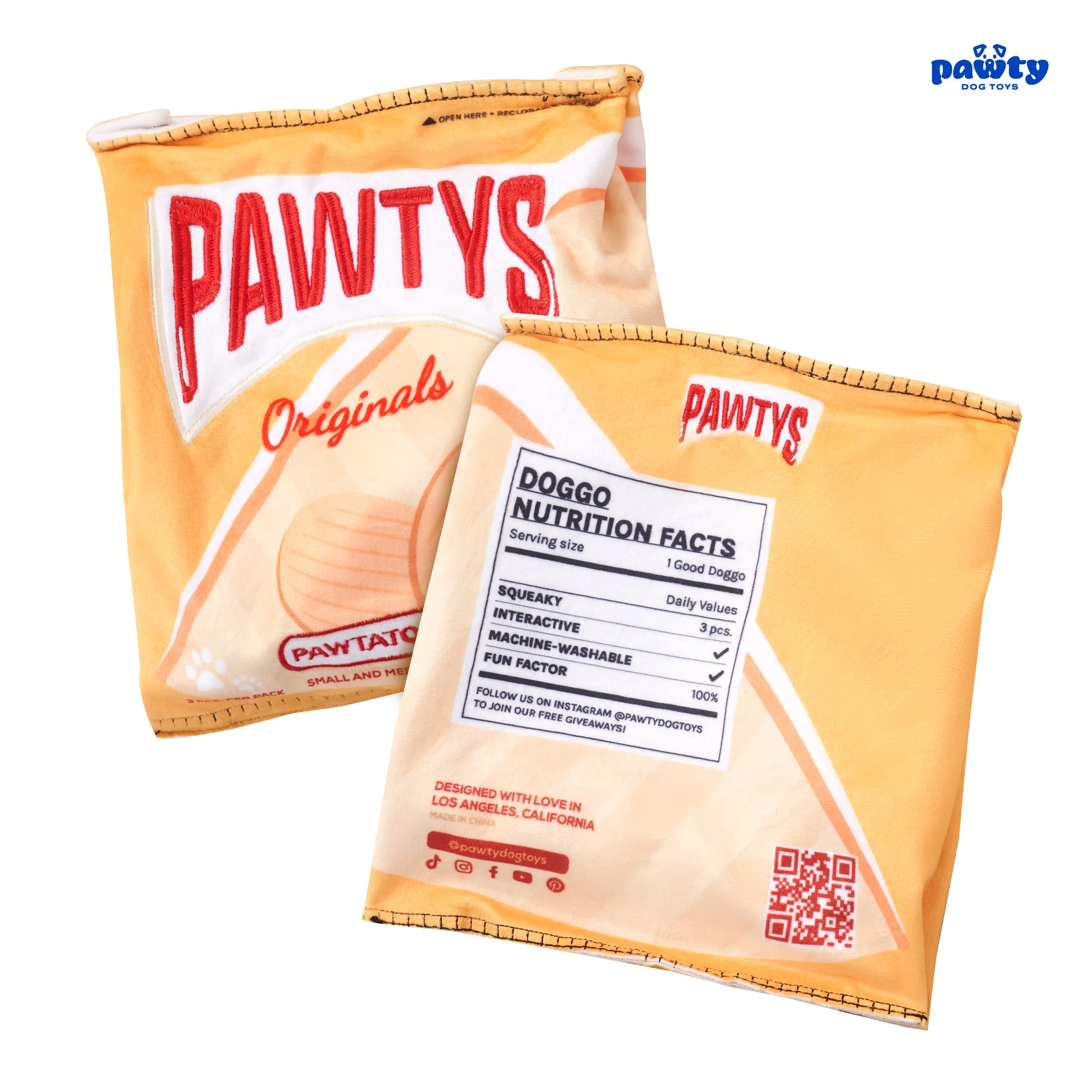 Pet Toy: PAWTATO CHIPS INTERACTIVE DOG TOY - Image 4
