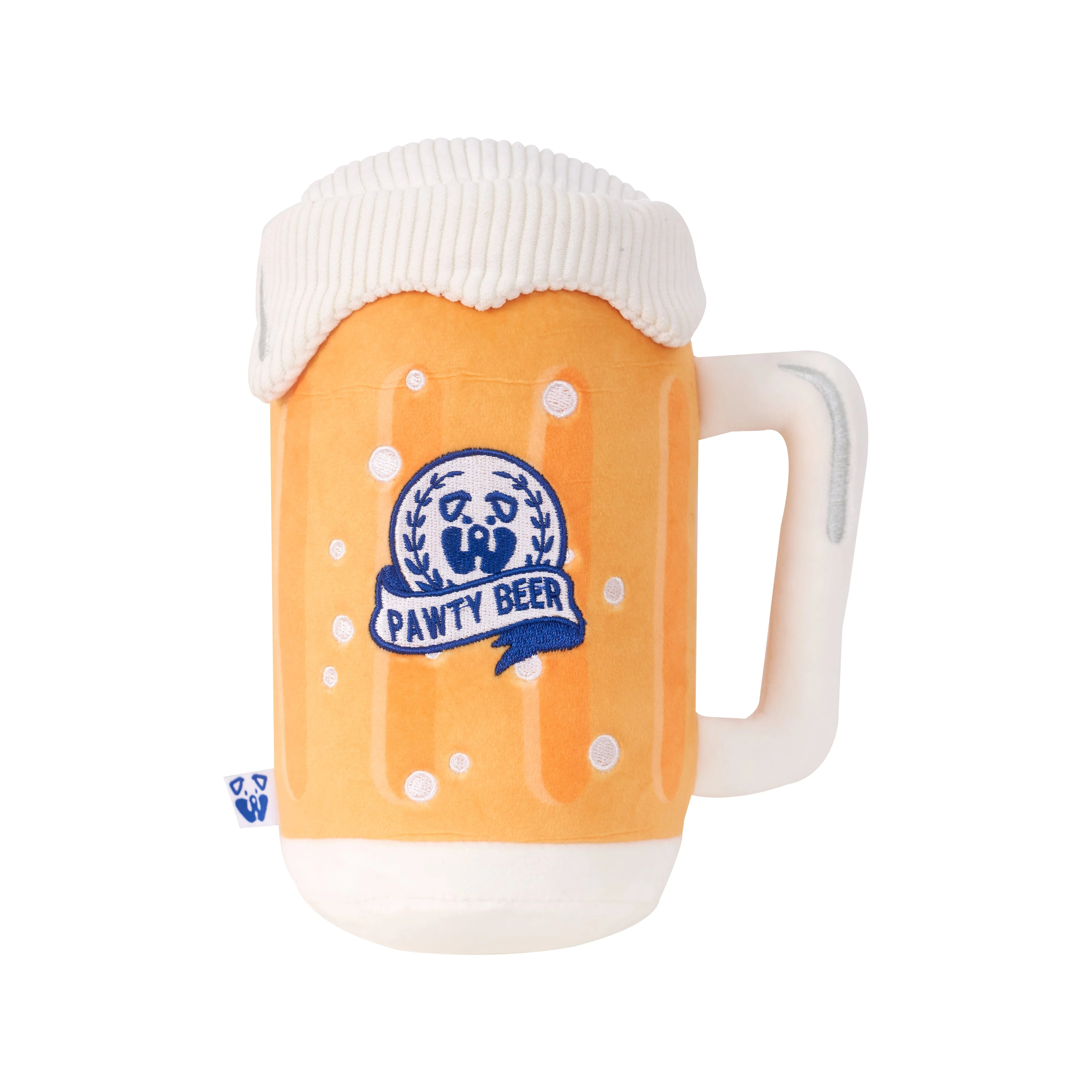 Pet Toy: PAWTY BEER PLUSH DOG TOY