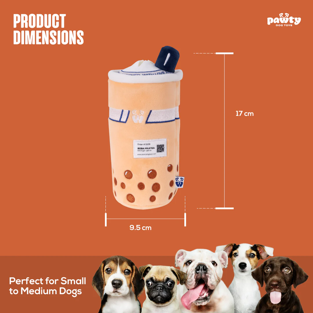 Pet Toy: PAWTY BOBA PLUSH DOG TOY - Image 7