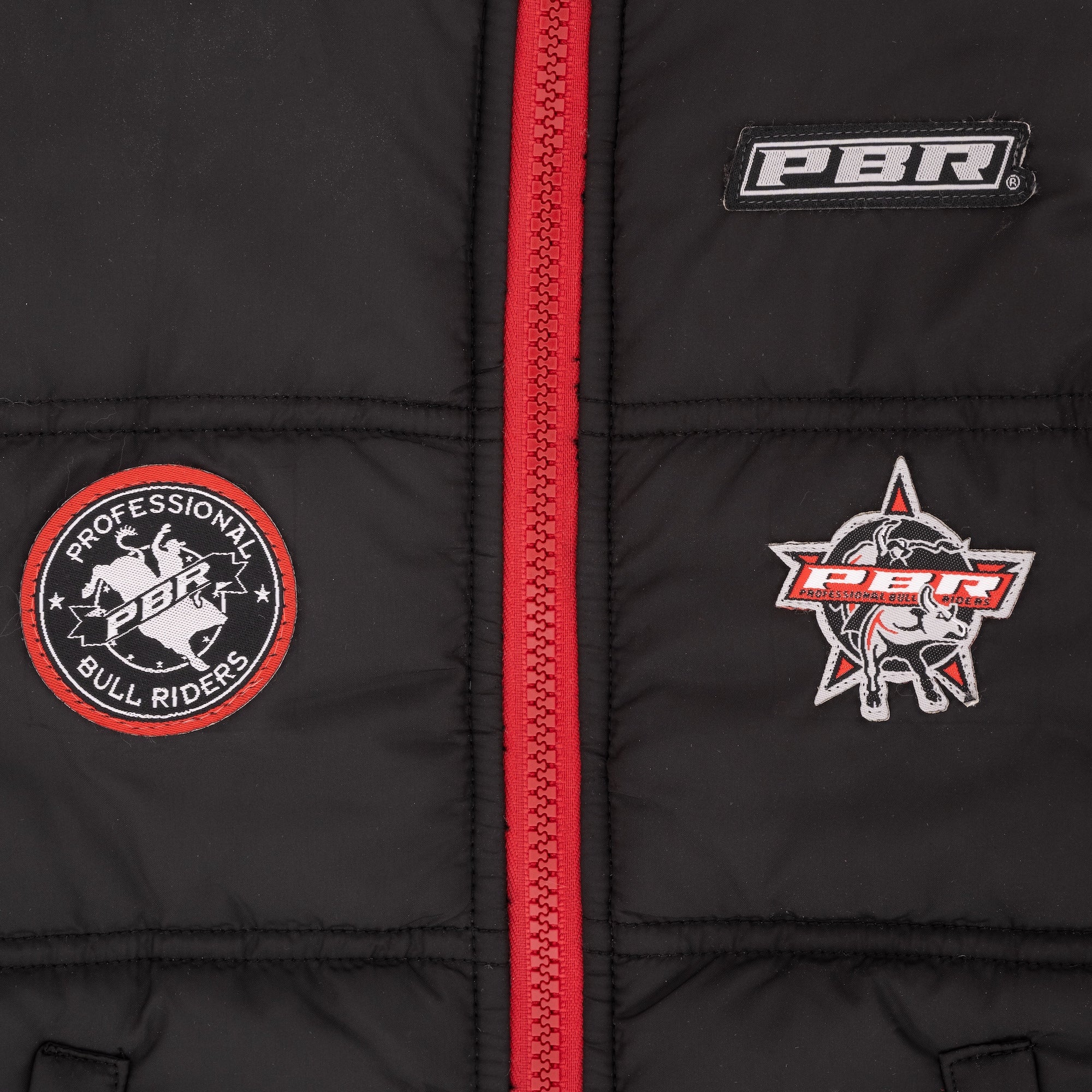 PBR Official Dog Puffer Vest - Zip-Up Insulated Pet Coat - Image 5
