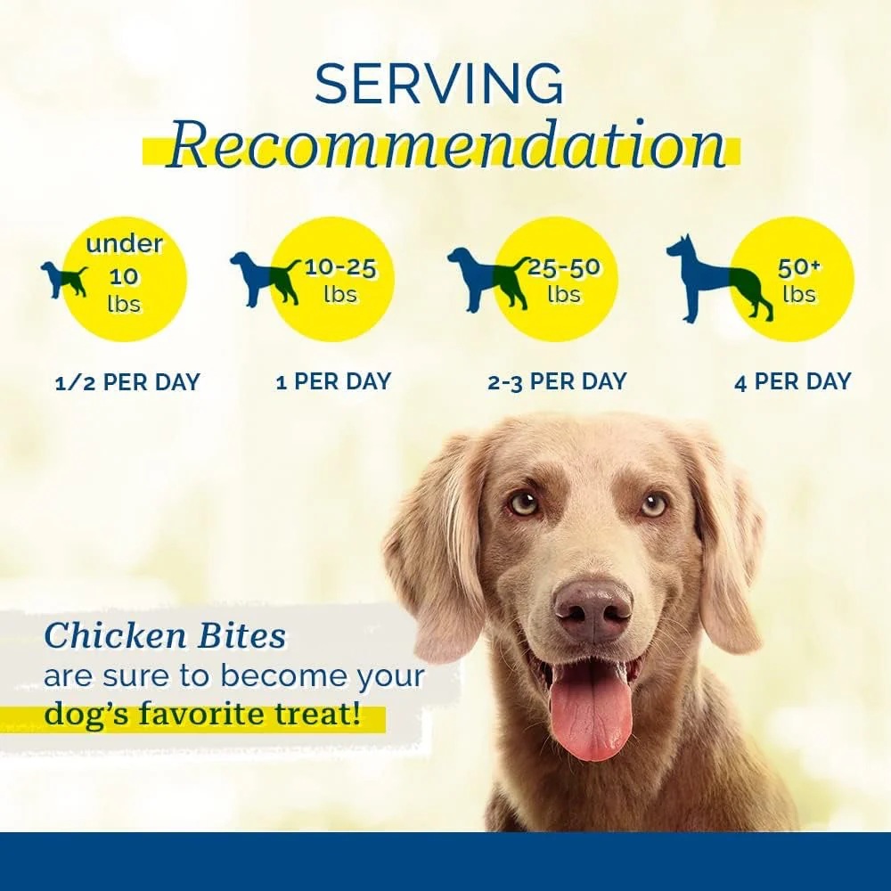 PCI 100% Dehydrated Chicken Nibbles Dog Treats (8oz) - Image 3