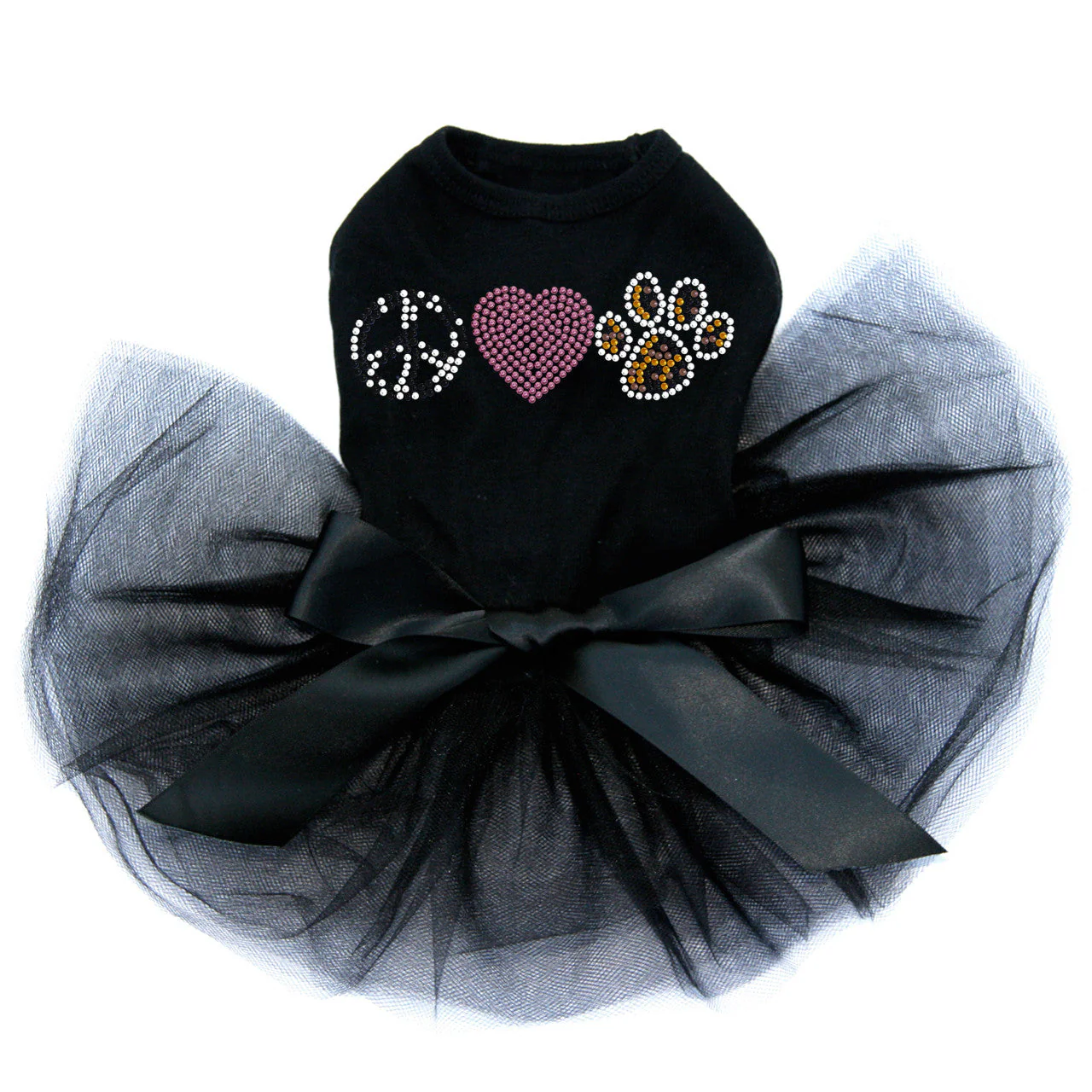 Peace, Love, Paw ( Animal Print) - Custom Tutu - Image 2