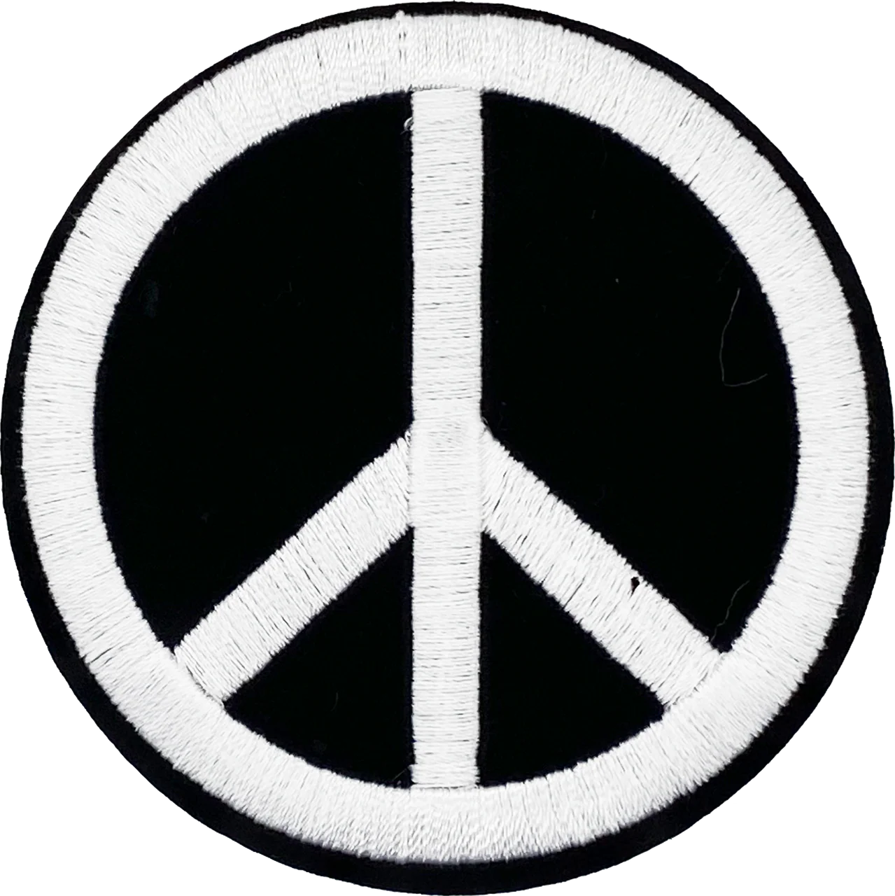 Peace Sign (Black & White) - Patch