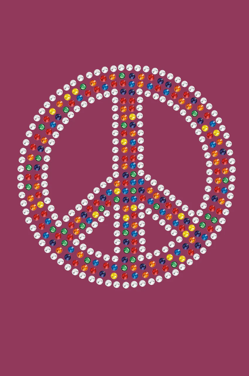 Peace Sign (Multicolor) - Bandanna - Image 16
