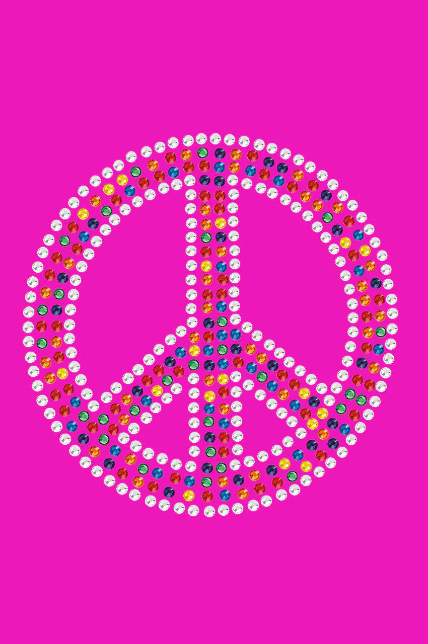 Peace Sign (Multicolor) - Bandanna - Image 17