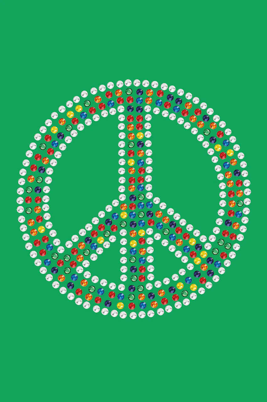 Peace Sign (Multicolor) - Bandanna - Image 4