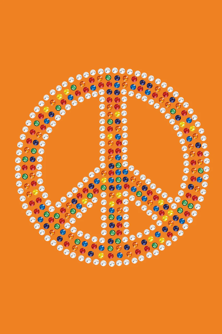 Peace Sign (Multicolor) - Bandanna - Image 5