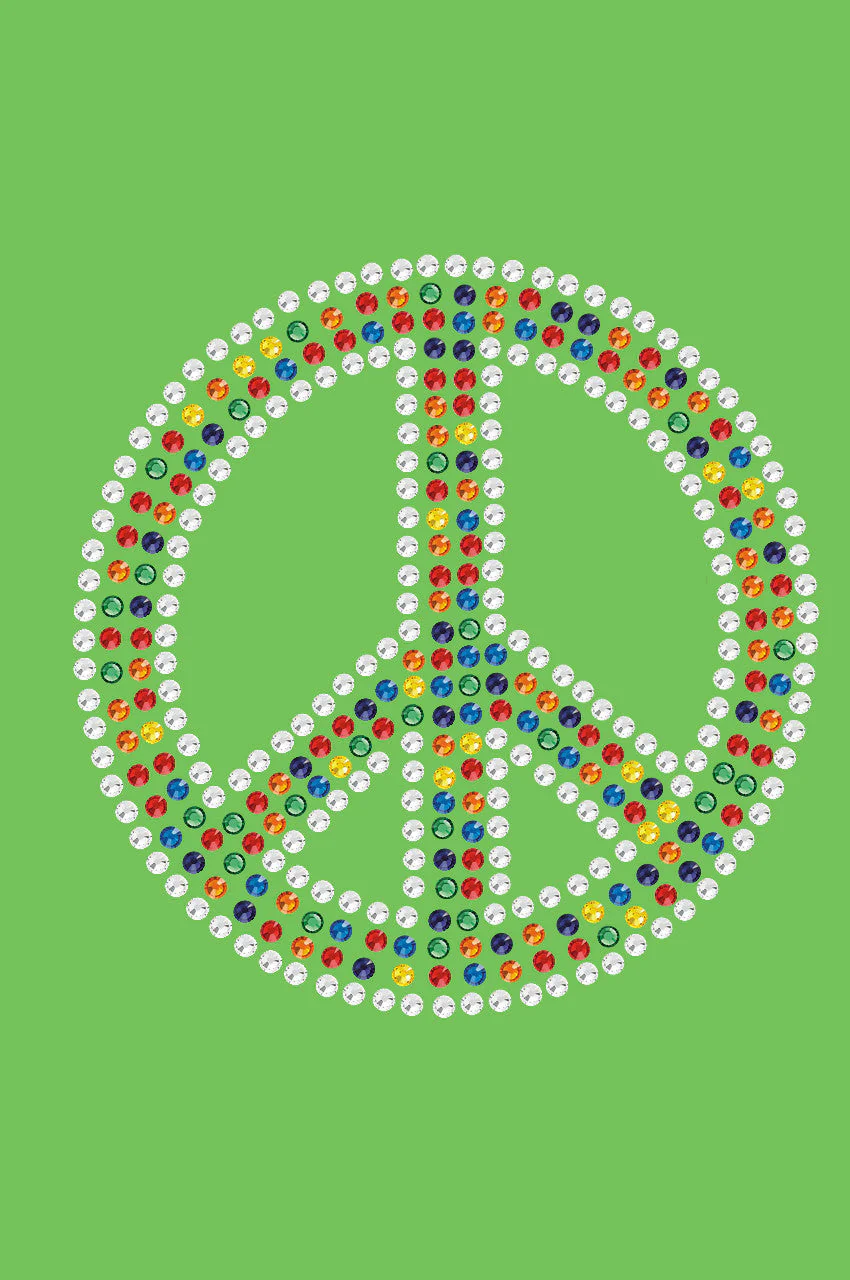 Peace Sign (Multicolor) - Bandanna - Image 7