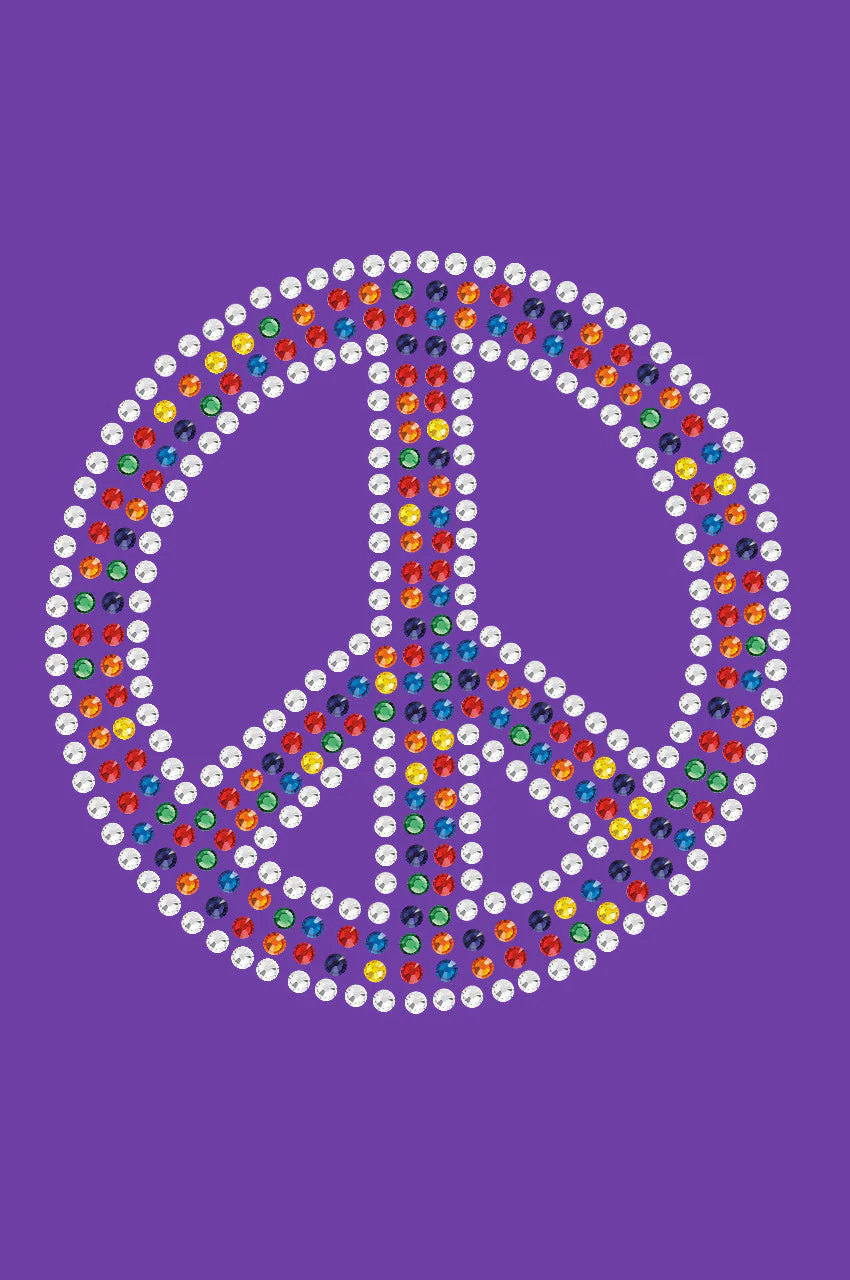 Peace Sign (Multicolor) - Bandanna - Image 9