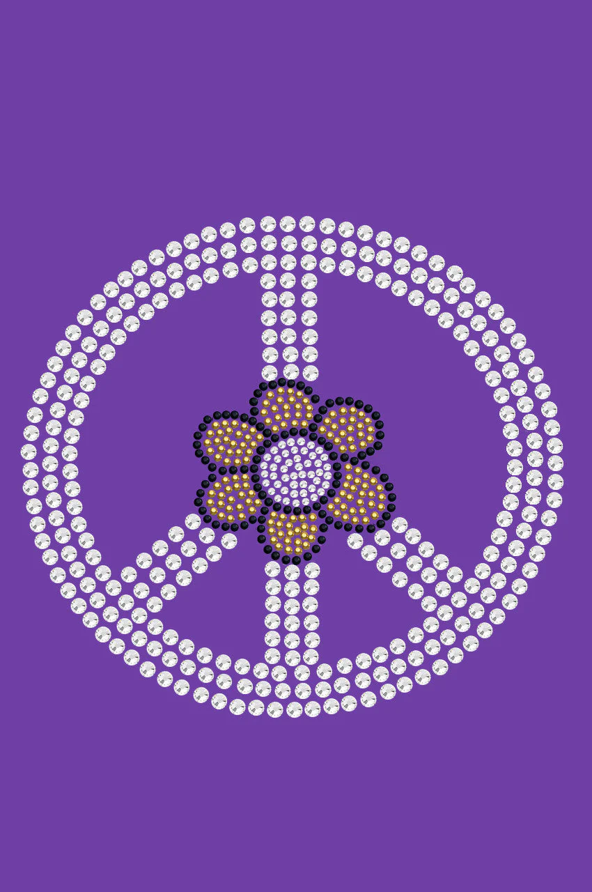 Peace Sign with Daisy - Bandanna - Image 7