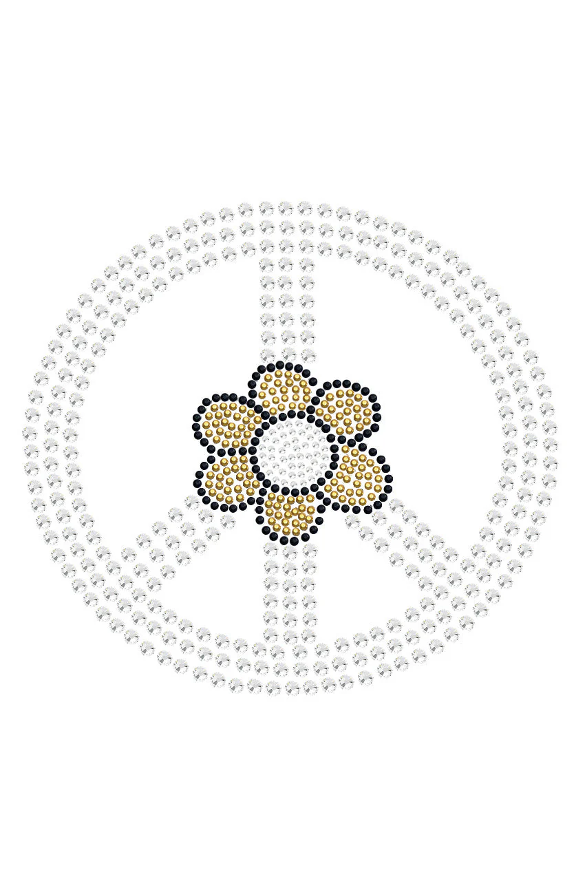 Peace Sign with Daisy - Bandanna - Image 9