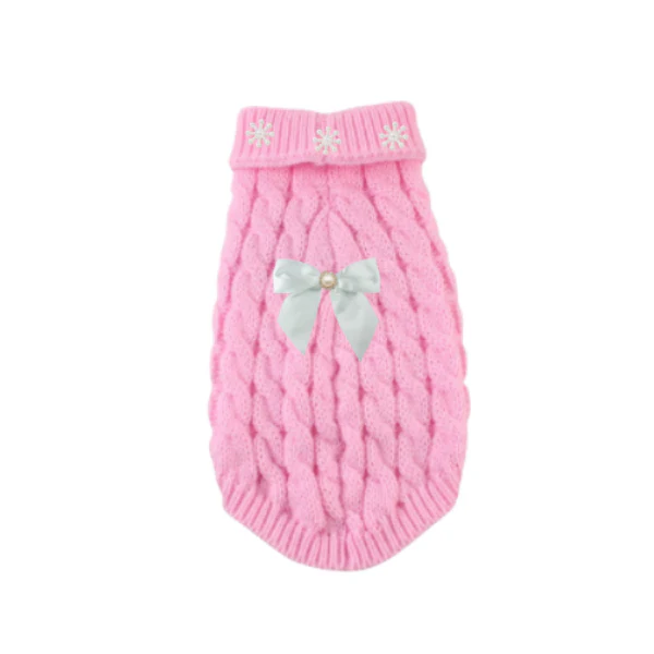 Bark 5th Ave., LLC Premium Dog Sweater - floral - Image 2