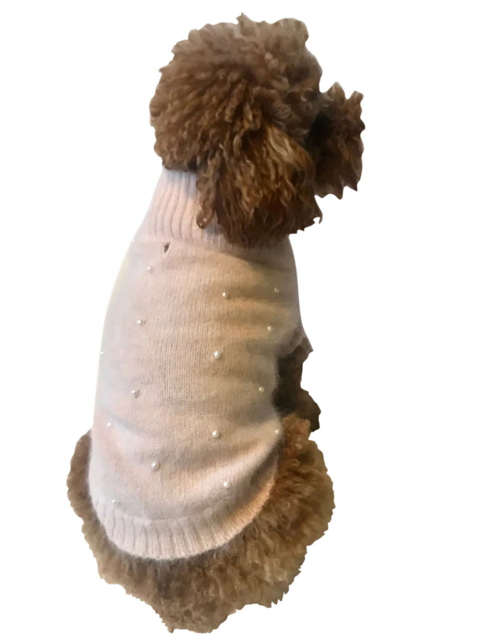 Pearly Girl Sweater, Blush - Image 2
