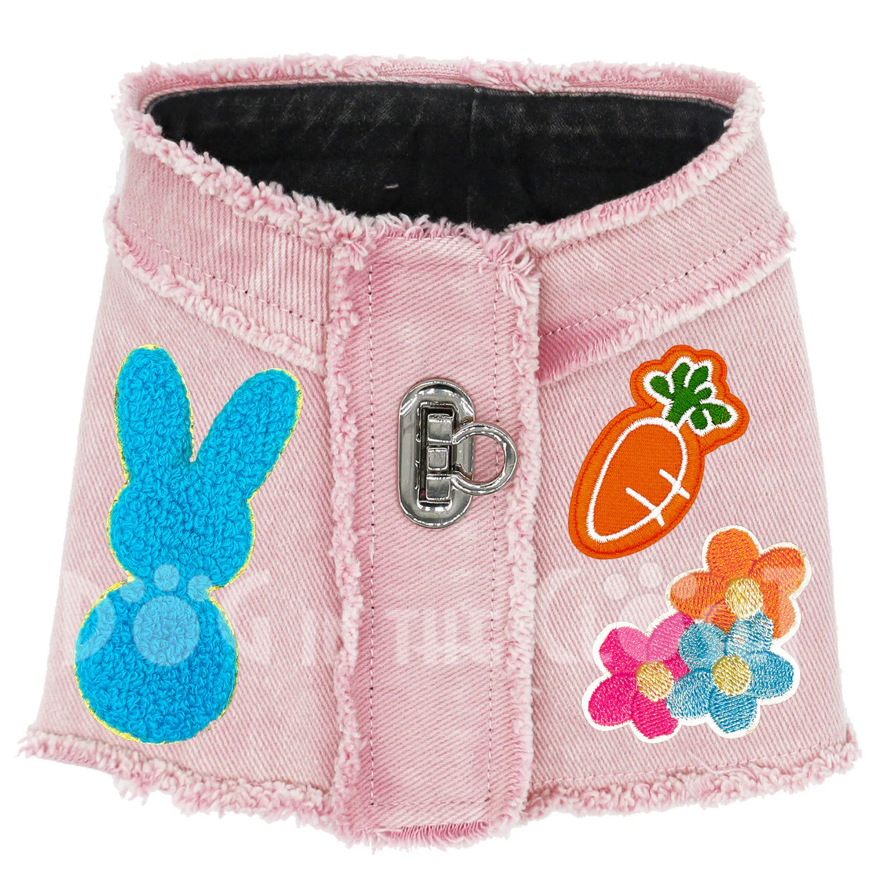 Peep Bunny Denim Harness Vest - Image 3