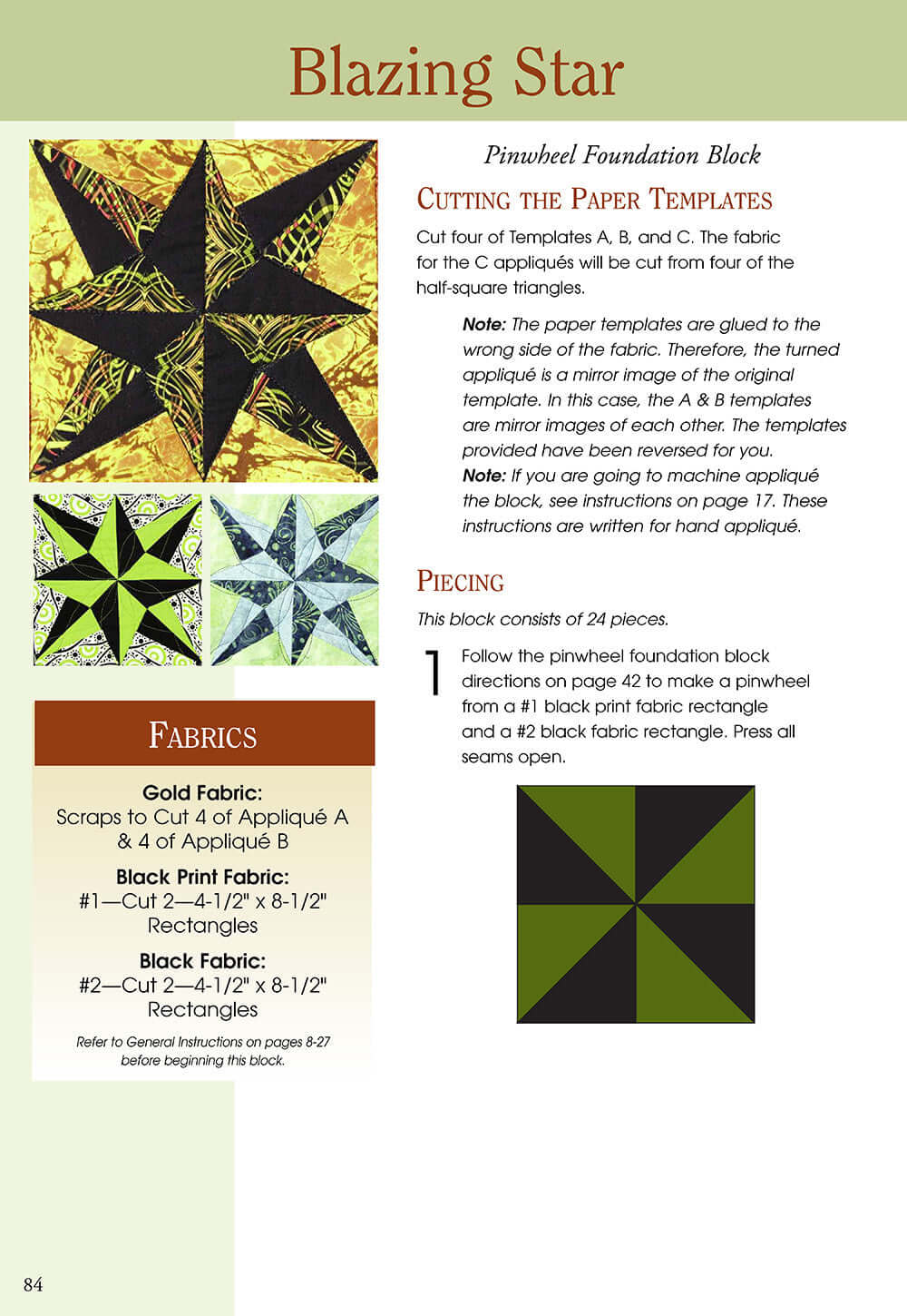 Penny Haren's Pieced Appliqué Intricate Blocks Made Easy - Image 6