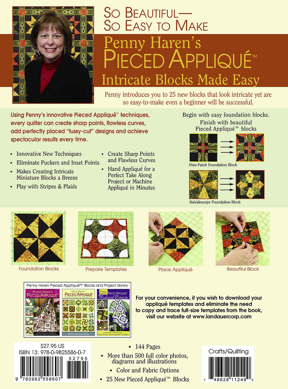 Penny Haren's Pieced Appliqué Intricate Blocks Made Easy - Image 7