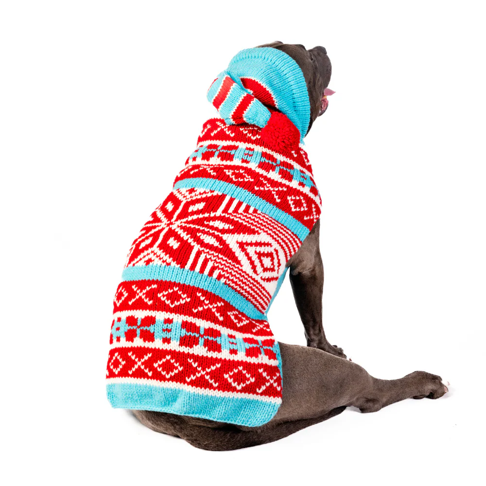 Peppermint Hoodie Dog Sweater - Image 4