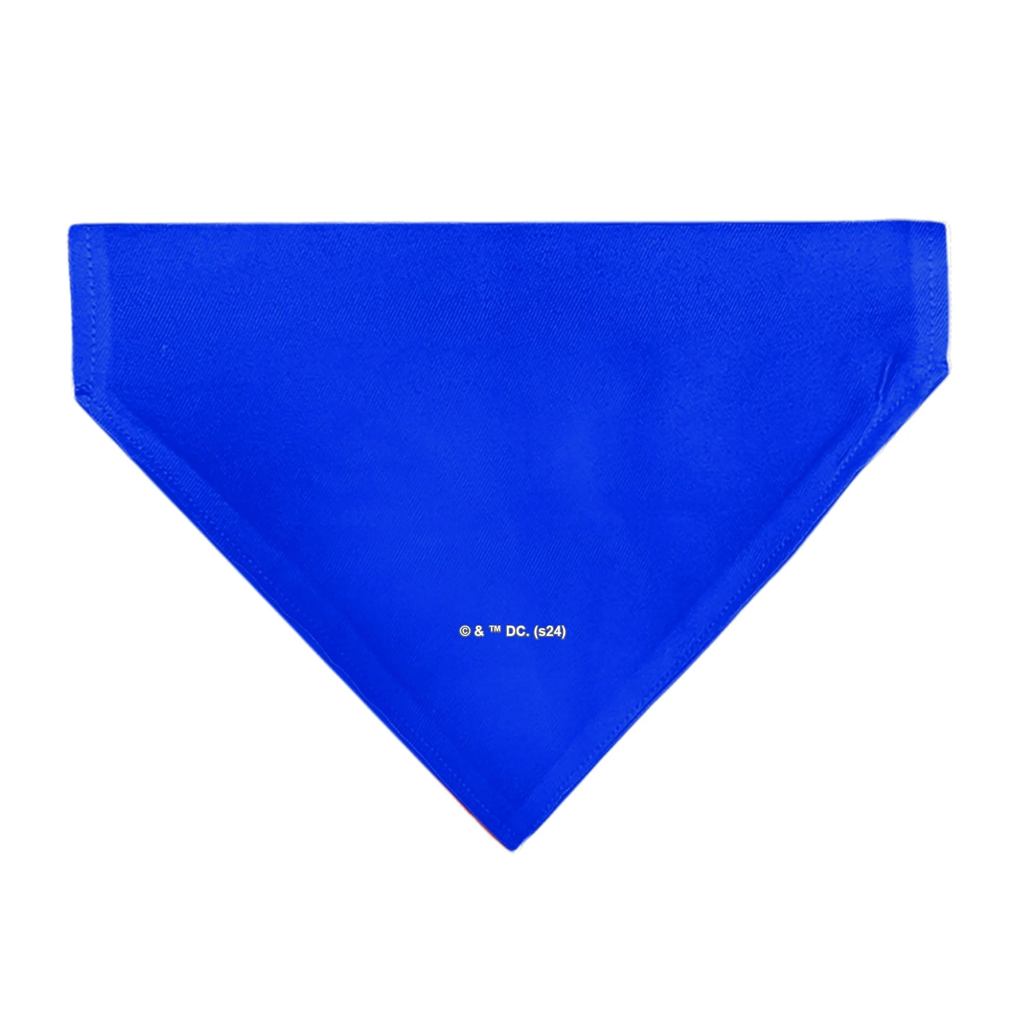 Pet Bandana - Superman Shield Logo Blue/Red/Yellow - Image 2