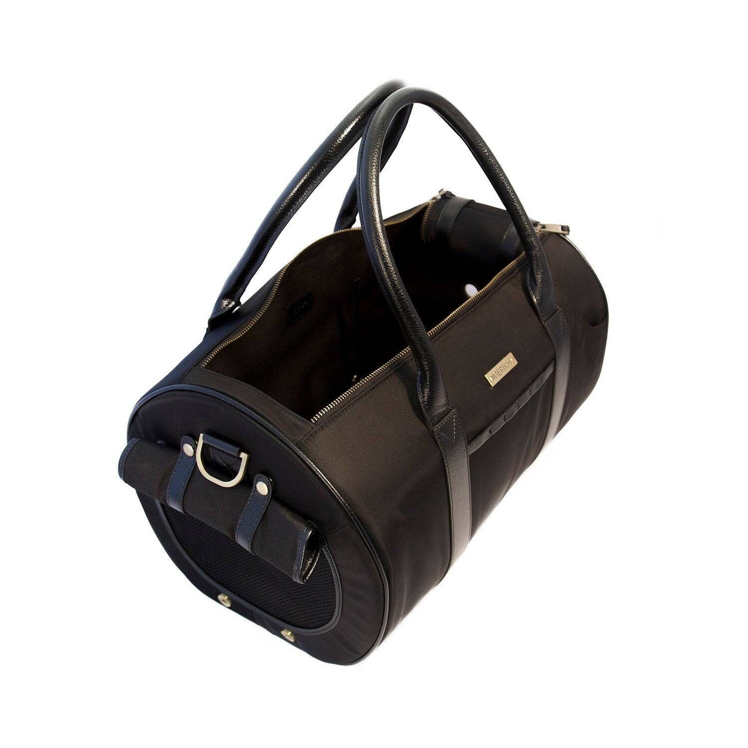 Pet Carrier Large + Multifunctional Bag - Black - Image 17