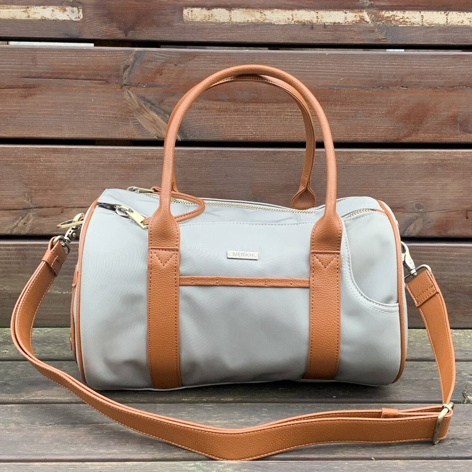 Pet Carrier Small + Multifunctional Purse - Beige - Image 32