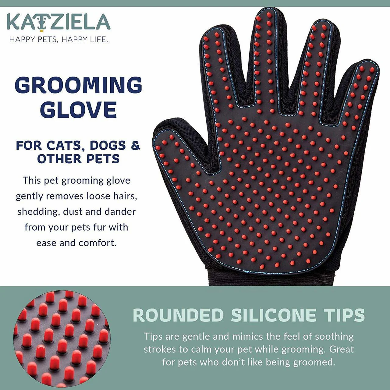 Pet Grooming Gloves - Image 4