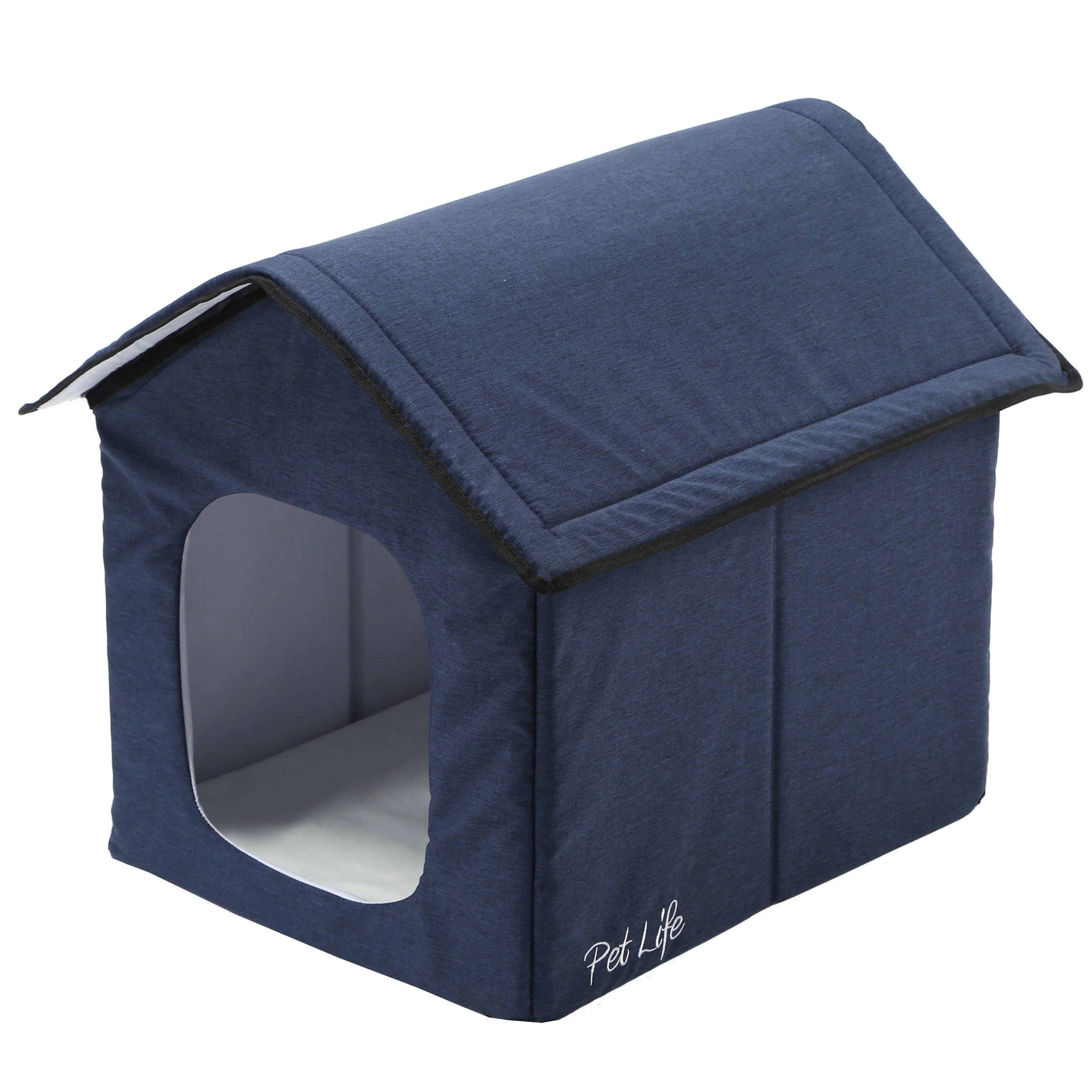 Pet Life Hush Puppy Collapsible Electronic Heating and Cooling Smart Pet House - Image 16