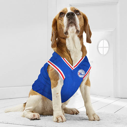 Philadelphia 76ers Mesh Basketball Jersey by Pets First - Image 4