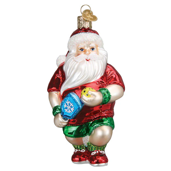 Pickleball Santa Ornament - Image 3