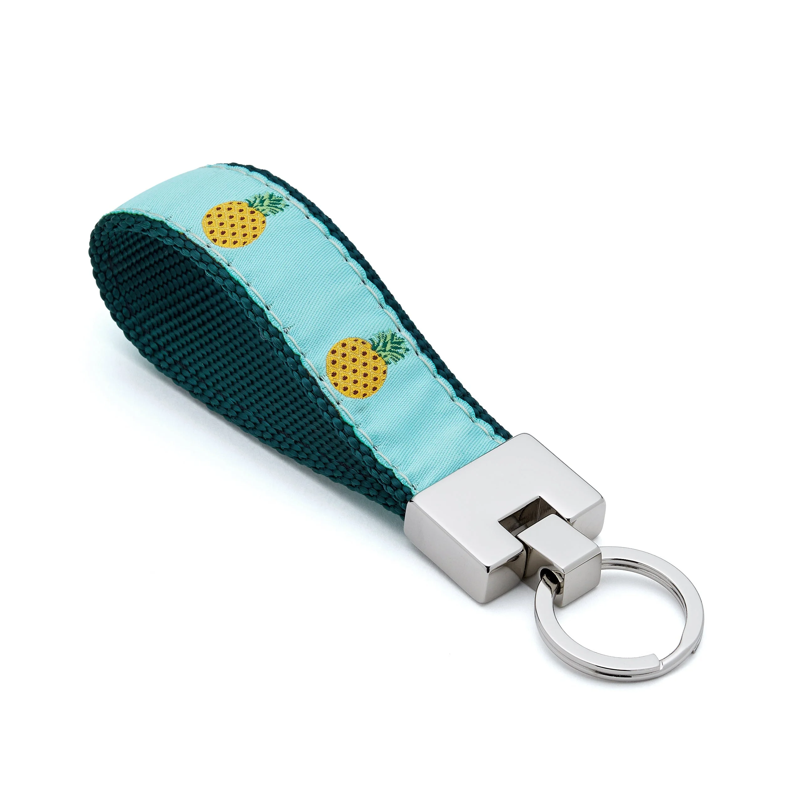 Up Country Pineapple Cast Brass Key Ring
