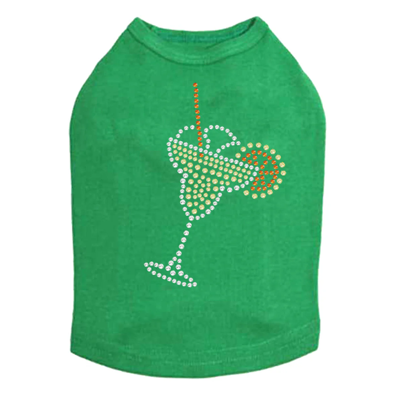 Pineapple Orange Tropical Drink - Dog Tank - Image 4