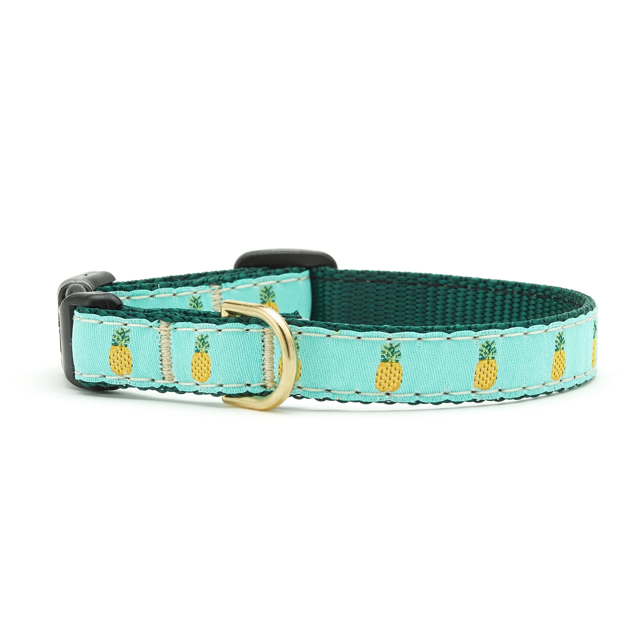 Up Country Pineapple Made in USA Dog Collar