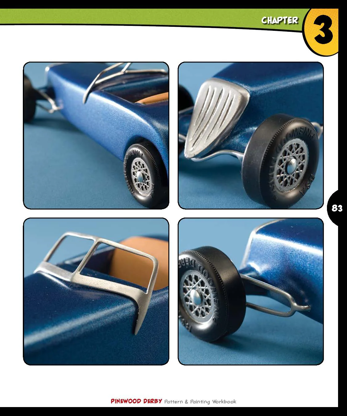 Pinewood Derby Pattern & Painting Workbook - Image 4