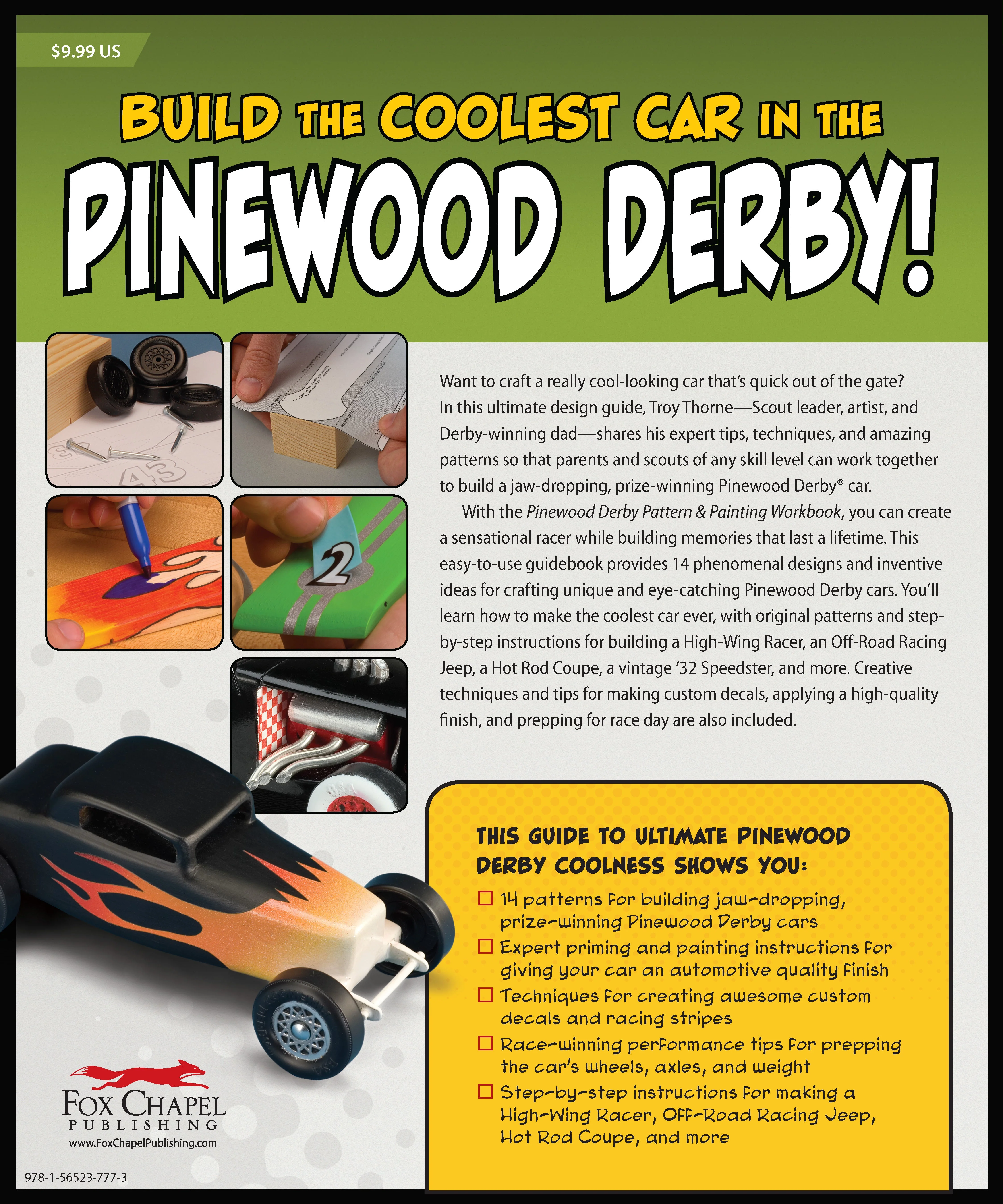 Pinewood Derby Pattern & Painting Workbook - Image 5