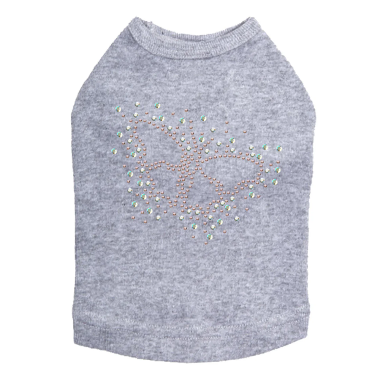 Pink AB Butterfly - Dog Tank - Image 12