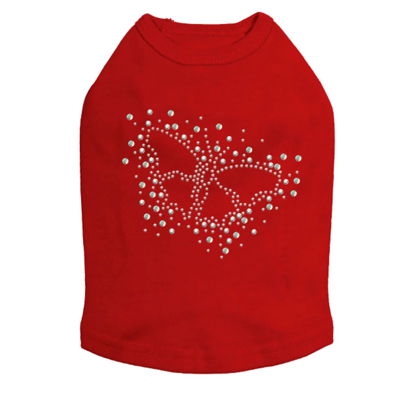 Pink AB Butterfly - Dog Tank - Image 9