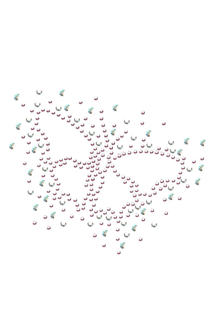 Pink Austrian Crystal AB Butterfly - Custom Tutu - Image 9